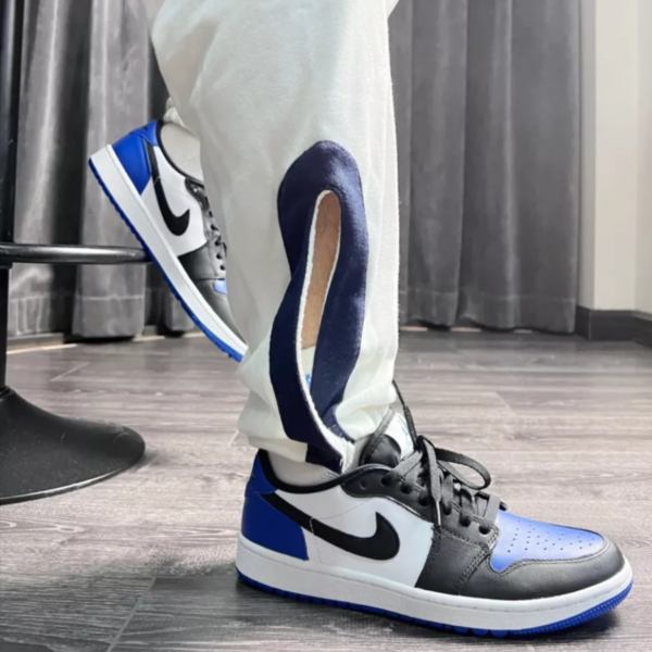 Giày Golf Nike Air Jordan 1 Low Retro 'Royal Toe' DD9315-102 - Ảnh 2