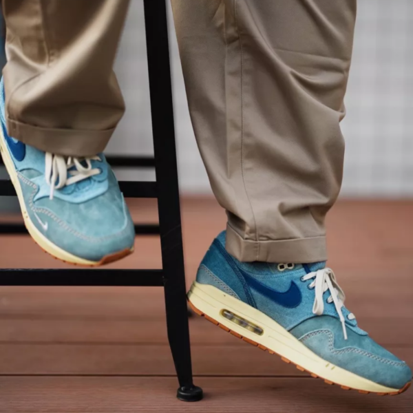 Giay Nike Air Max 1 Premium Dirty Denim 'Deep Royal Blue' DV3050-300