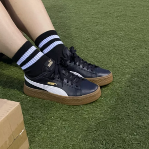 Alternative view of Giày Puma Smash Platform 'Core Black' 366487-03