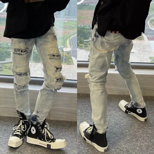 Giày Converse Rick Owens x TURBODRK Chuck 70 High 'Black' 172344C - Ảnh 4