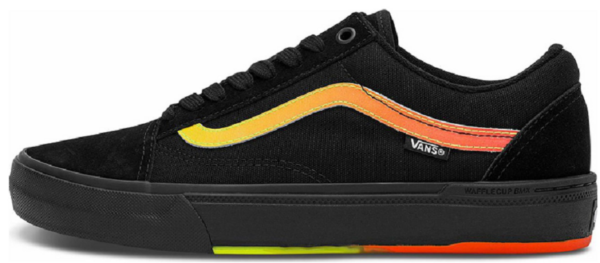 Giày Vans Old Skool 'Black Orange' VN0005UZBLK - Ảnh 2