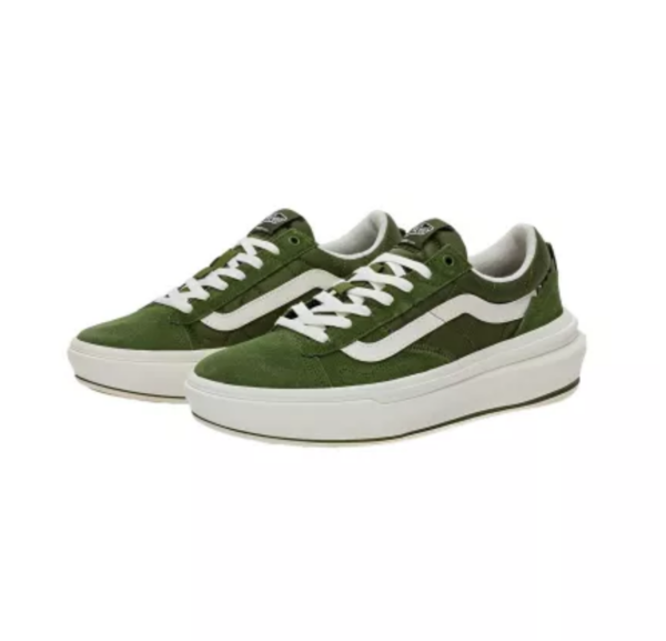 Giày Vans Old Skool Overt Plus CC 'Green' VN0A4BVLE02 - Ảnh 2