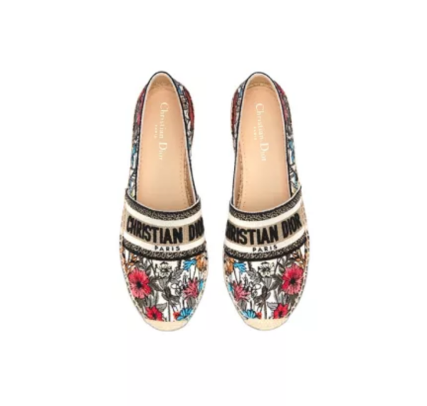 Giày Dior Espadrille 'Multicolor Mille Fleurs' KCB585MLE_S89Z - Ảnh 5