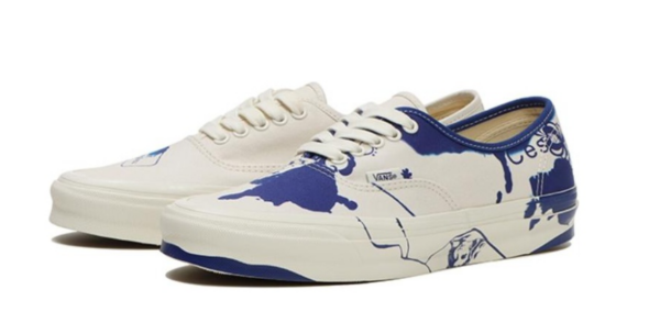 Giày Vans OG Authentic LX 'White Royal' VN0A4BV9BCC - Ảnh 3