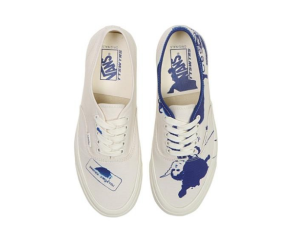 Giày Vans OG Authentic LX 'White Royal' VN0A4BV9BCC - Ảnh 4