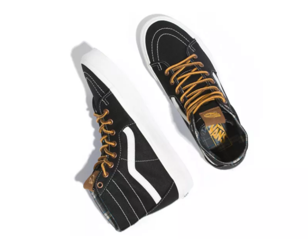 Giày Vans Sk8 Hi Ca Throwback 'Black' VN0A7Q62BLK - Ảnh 4