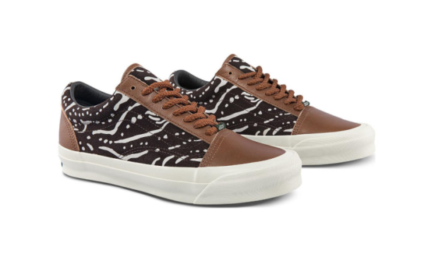 Giày Vans Vault Old Skool LX Taka Hayashi OG 'Brown' VN0A5FC4BRO - Ảnh 2