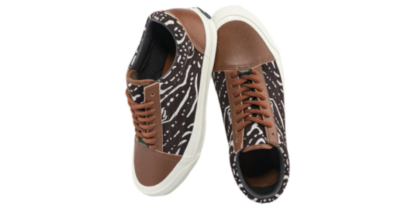 Giày Vans Vault Old Skool LX Taka Hayashi OG 'Brown' VN0A5FC4BRO - Ảnh 4