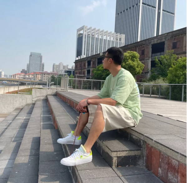 Giày Nike Drop Type HBR 'Worldwide White Volt' CZ5847-100 - Ảnh 3