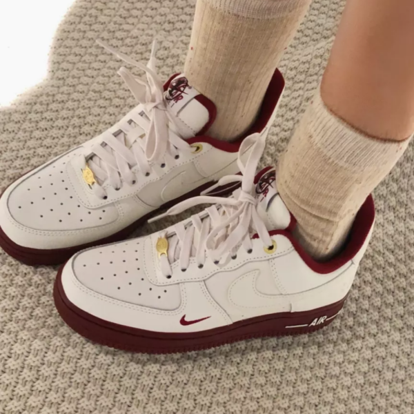 Giày Nike Air Force 1 'White Red' DQ7582-100 - Ảnh 6