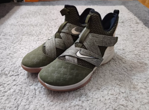 Giày Nike LeBron Solder 12 EP 'Olive' AO4053-300 - Ảnh 5
