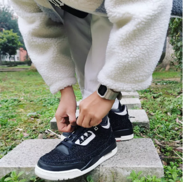 Giày Nike Vogue x Air Jordan 3 AWOK BQ3195-001 - Ảnh 2