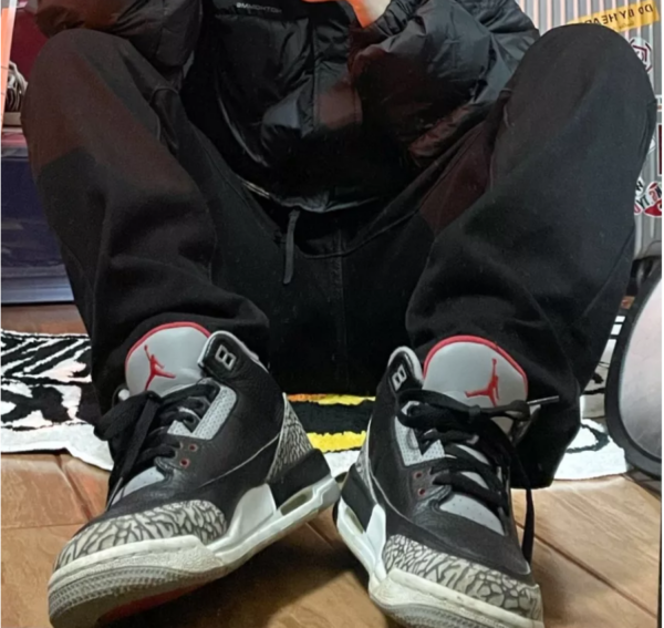 Giày Nike Air Jordan 3 Retro 'Cement' 136064-010 - Ảnh 3