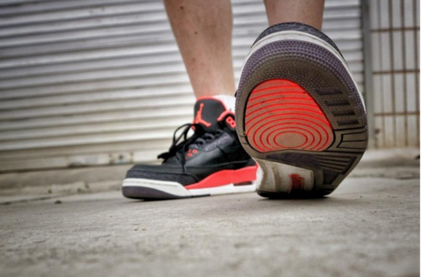 Giày Nike Air Jordan 3 Retro 'Crimson' 136064-005 - Ảnh 5