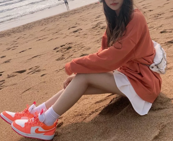 Giày Nike Air Jordan 1 Low Utility GS 'Pink' DJ0530-801 - Ảnh 7