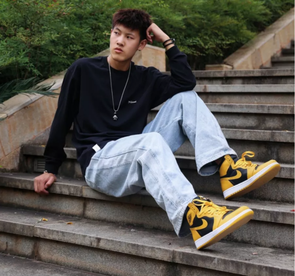 Giày Nike Air Jordan 1 High Retro OG 'Pollen' 555088-701 - Ảnh 2