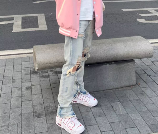 Giày Nike Air More Uptempo GS 'White Varsity Red' 2021 DJ5988-100 - Ảnh 3