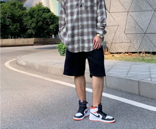 Giày Nike Air Jordan 1 Retro High OG GS 'Electro Orange' 575441-180 - Ảnh 6