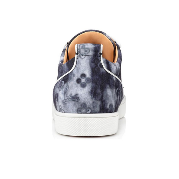 Giày Christian Louboutin Louis Flat Calf Spikes 'Multi Silver' 1210811-M251 - Ảnh 5