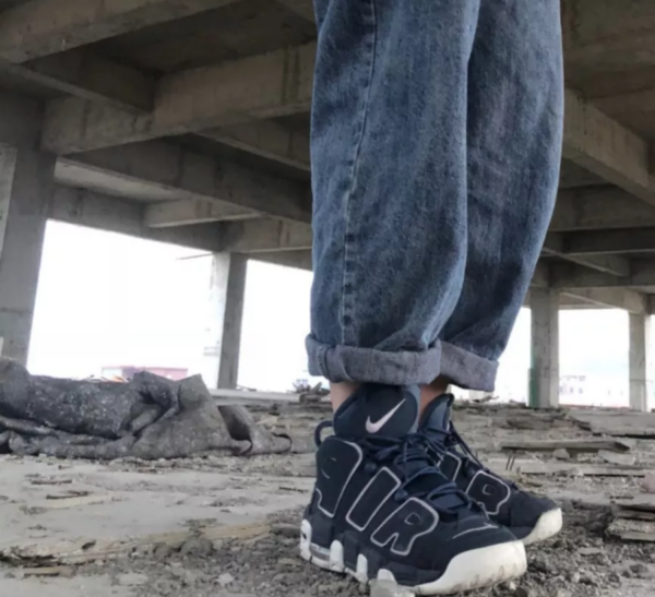 Giày Nike Air More Uptempo GS ‘Thunder Blue’ 415082-402 - Ảnh 7