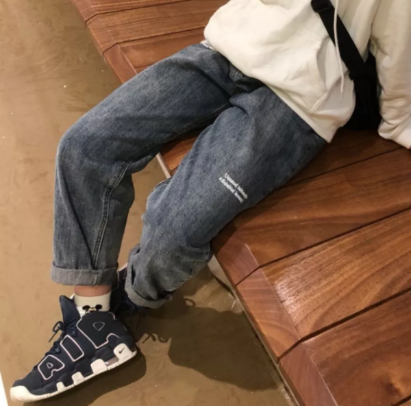 Giày Nike Air More Uptempo GS ‘Thunder Blue’ 415082-402 - Ảnh 6