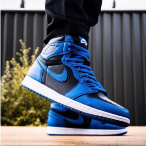 Giay Nike Air Jordan 1 Retro High OG GS 'Dark Marina Blue' 575441-404