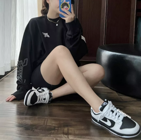 Giày Nike Dunk Low Retro 'Reverse Panda' FD9064-011 - Ảnh 2