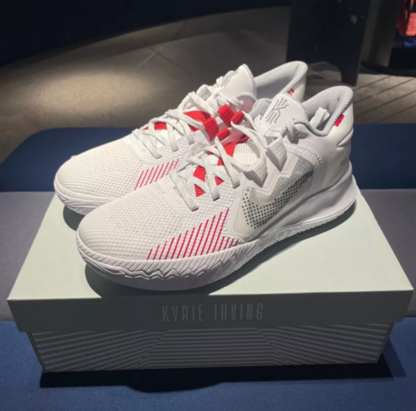Giày Nike Kyrie Flytrap 5 EP 'White University Red' DC8991-100 - Ảnh 5