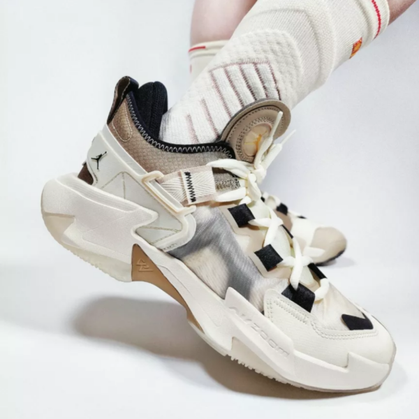 Giày Nike Jordan Why Not 5 Coconut Milk 'Khaki' DC3638-102 - Ảnh 2