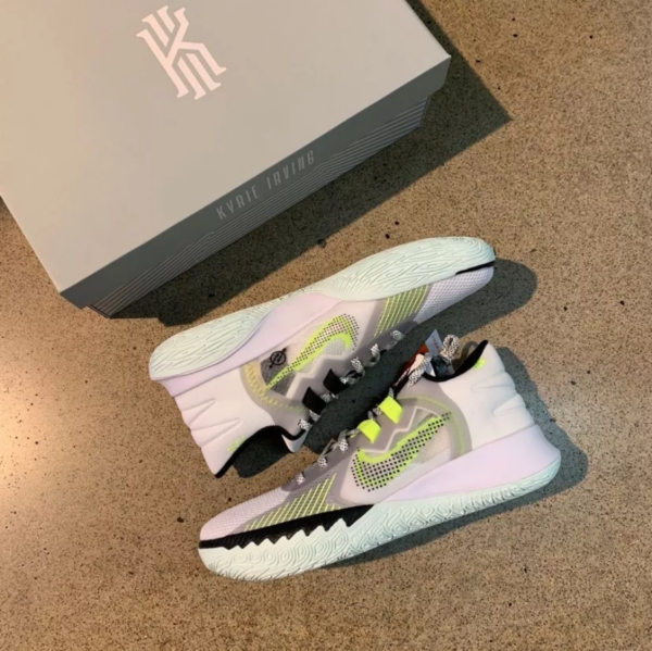 Giày Nike Kyrie Flytrap 5 EP 'White Volt' DC8991-101 - Ảnh 11