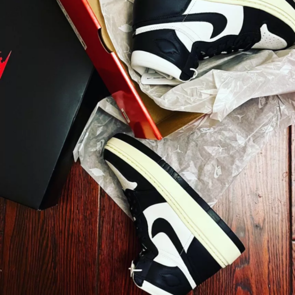 Giày Nike Air Jordan 1 Elevated High ‘White Black’ DN3253-100 - Ảnh 6