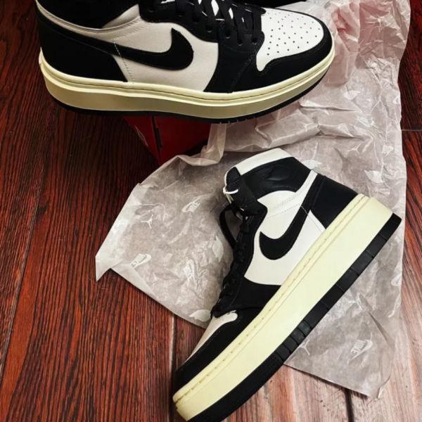 Giày Nike Air Jordan 1 Elevated High ‘White Black’ DN3253-100 - Ảnh 4