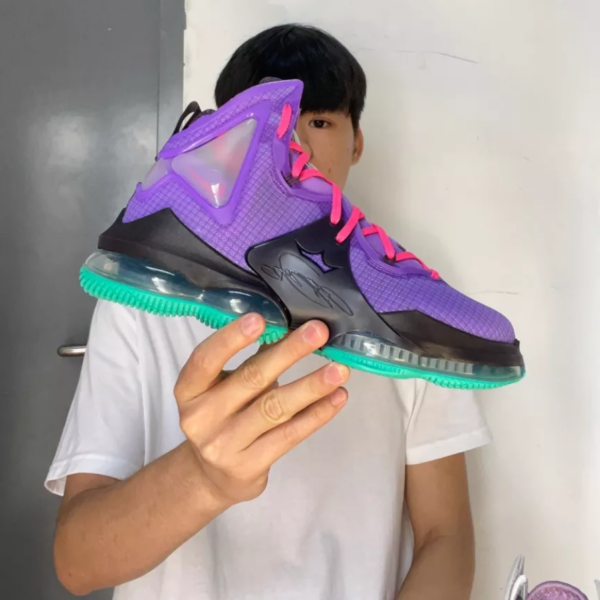 Giày Nike LeBron 19 EP 'Purple Teal' DC9340-500 - Ảnh 5