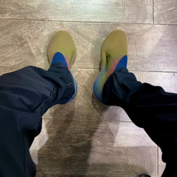 Giày Adidas Yeezy Knit RNR 'Fade Indigo' HP3370 - Ảnh 3