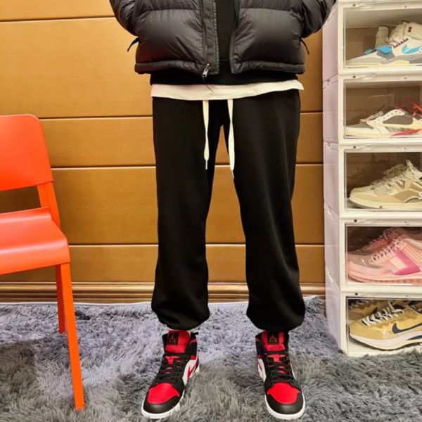 Giày Nike Air Jordan 1 Mid 'Bred Toe' 554724-079 - Ảnh 6