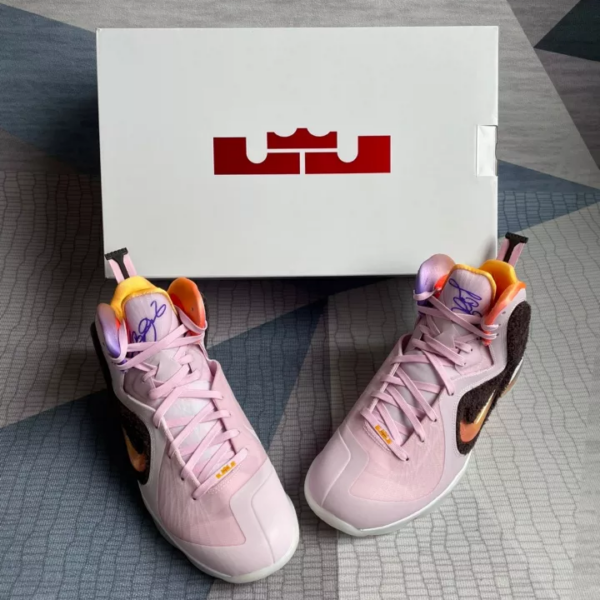 Giày Nike LeBron 9 'Regal Pink and Velvet Brown' DJ3908-600 - Ảnh 5