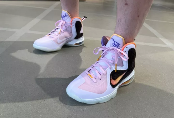 Giày Nike LeBron 9 'Regal Pink and Velvet Brown' DJ3908-600 - Ảnh 6