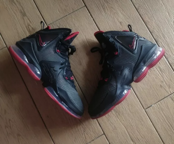 Giày Nike LeBron 19 'Bred' CZ0203-001 - Ảnh 6