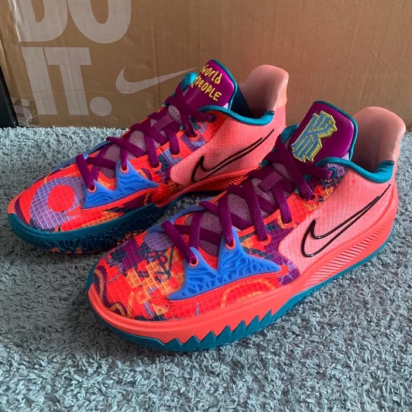 Giày Nike Kyrie Low 4 '1 World 1 People' CW3985-600 - Ảnh 8