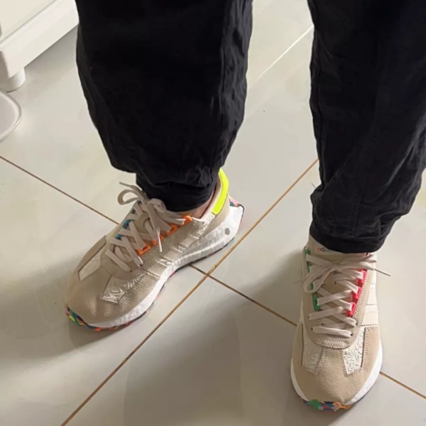Giày Adidas Retropy E5 Pride 'Cream White' GV9116 - Ảnh 3
