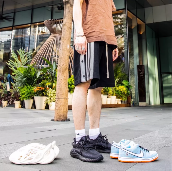 Giày Adidas Yeezy 350 V2 CMPCT 'Slate Carbon' HQ6319 - Ảnh 2