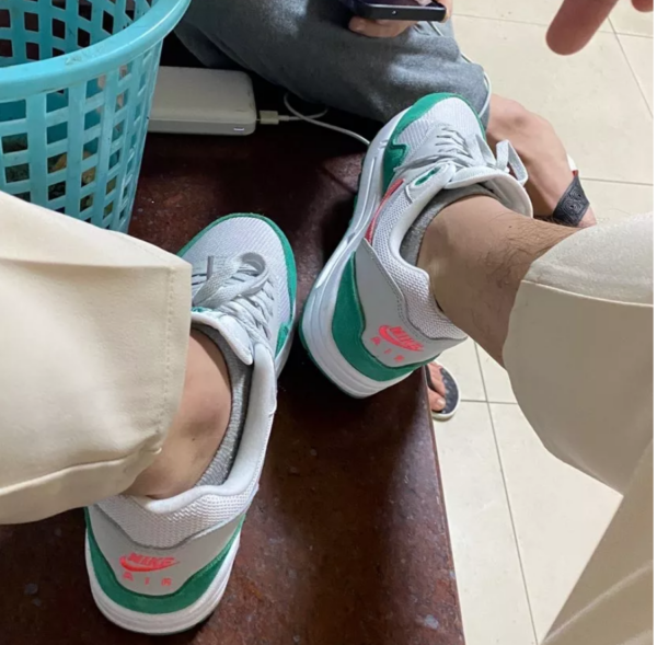 Giày Nike Air Max 1 GS 'Watermelon' 807602-105 - Ảnh 3