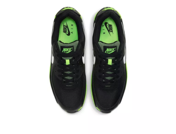Giày Nike Air Max 90 'Black Hot Lime' DB3915-001 - Ảnh 8