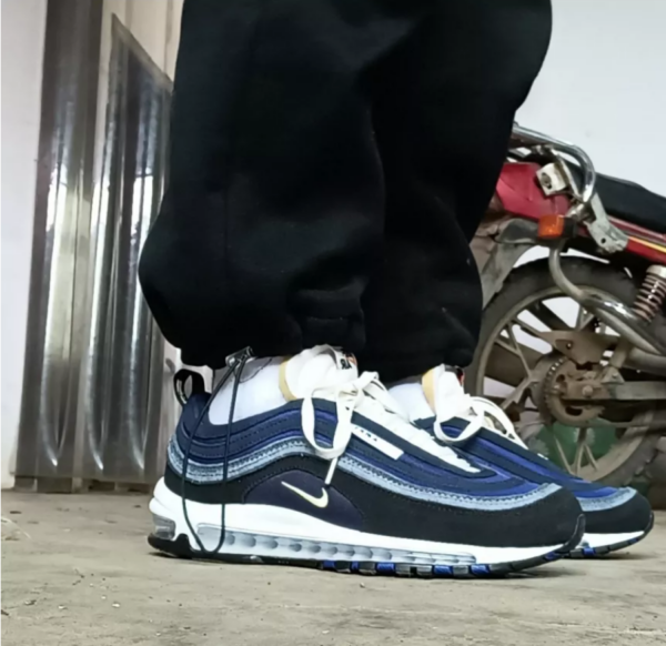 Giày Nike Air Max 97 SE 'Running Club Blue' DH1085-001 - Ảnh 4
