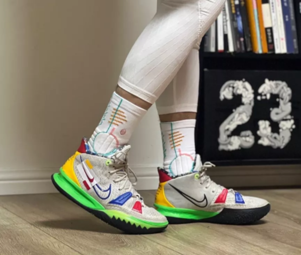 Giày Nike Kyrie 7 'Visions' DC9122-001 - Ảnh 4