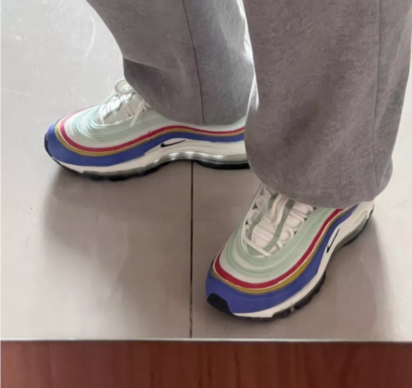 Giày Nike Wmns Air Max 97 'Multi-Color' DH5724-100 - Ảnh 2