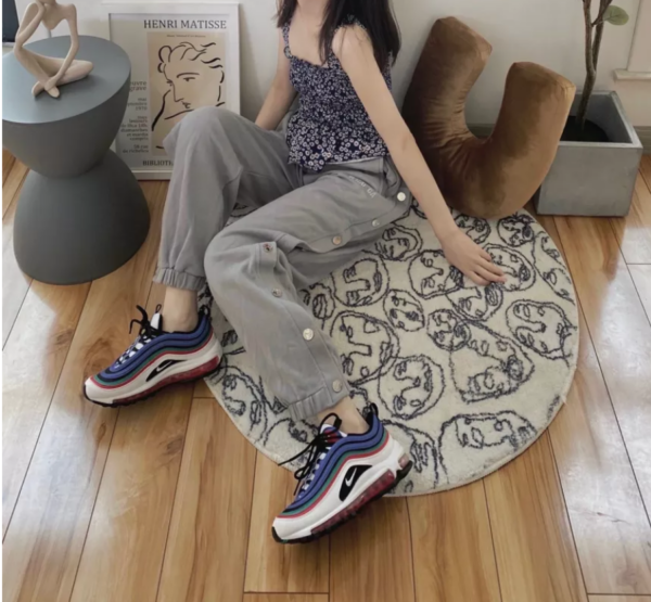 Giày Nike Air Max 97 GS 'White Multi' CW7013-100 - Ảnh 2