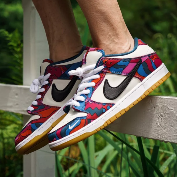 Giày Nike Parra x Dunk Low Pro SB 'Abstract Art' DH7695-600 - Ảnh 5