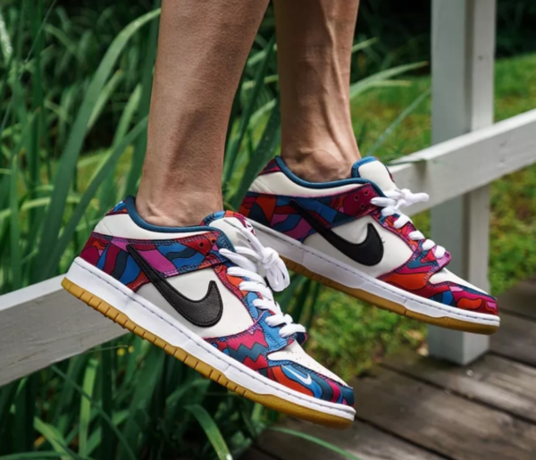 Giày Nike Parra x Dunk Low Pro SB 'Abstract Art' DH7695-600 - Ảnh 6