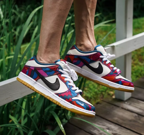 Giày Nike Parra x Dunk Low Pro SB 'Abstract Art' DH7695-600 - Ảnh 3